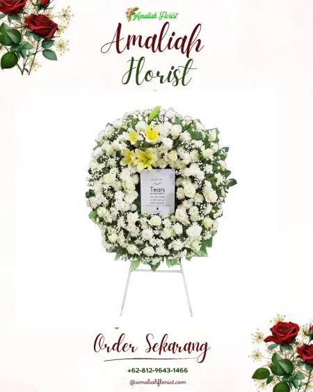 Krans Bunga Duka Antasan Besar